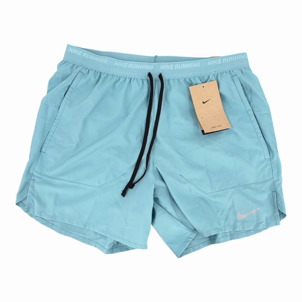 Nike Stride Dri-fit 5" Brief Lined Running Shorts Men's S NWT DM4755-464 Blue